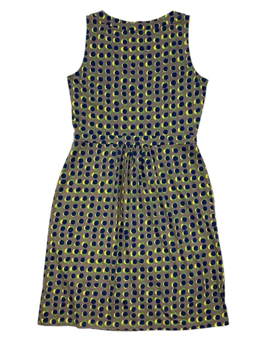 Boden Driftwood Sienna Jersey Tank Dress 8R Polka Dot - Picture 12 of 13